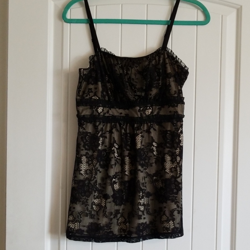 GUC Maurices lace lined Camisole size medium
